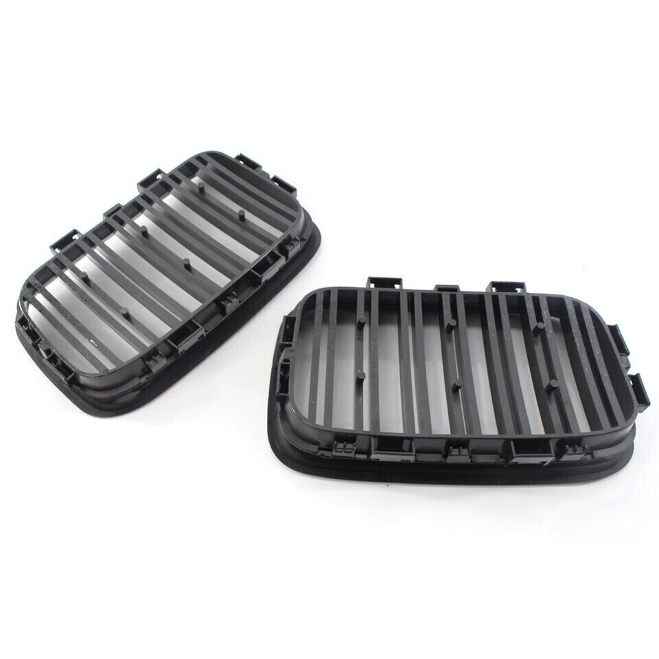 FOR BMW 3 SERIES E36 M3 STYLE FRONT KIDNEY DUAL SLAT GRILLE GRILL GLOSS 1992-98