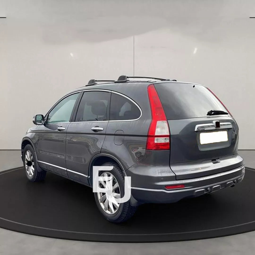 BLACK ROOF CROSS BARS FULL LENGTH TOP MOUNT LUGGAGE RACK FOR HONDA CRV MK3 07-11