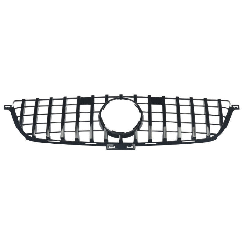 FOR MERCEDES M CLASS W166 ML AMG PANAMERICANA GLOSS GT STYLE GRILLE 15-2019 LCI