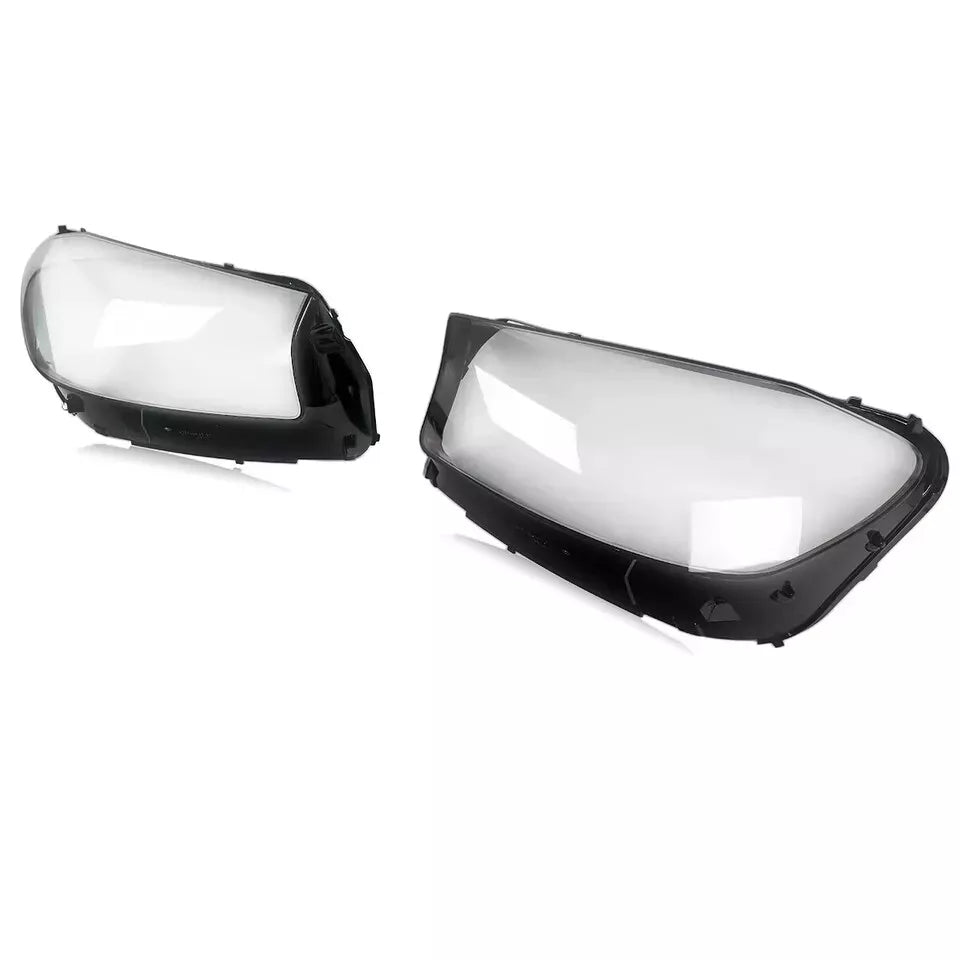 LEFT RIGHT SIDE PAIR HEADLIGHT LENS COVER HEADLAMP FOR MERCEDES GLS X167 19-22