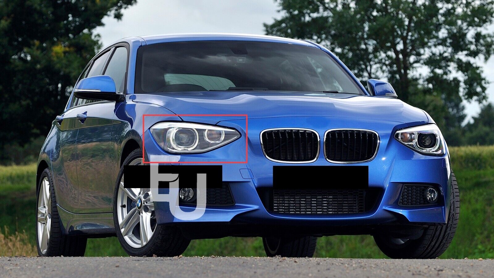 FOR BMW 1 SERIES F20 F21 PRE LCI HEADLIGHT HEADLAMP LENS COVER RIGHT SIDE 11-14