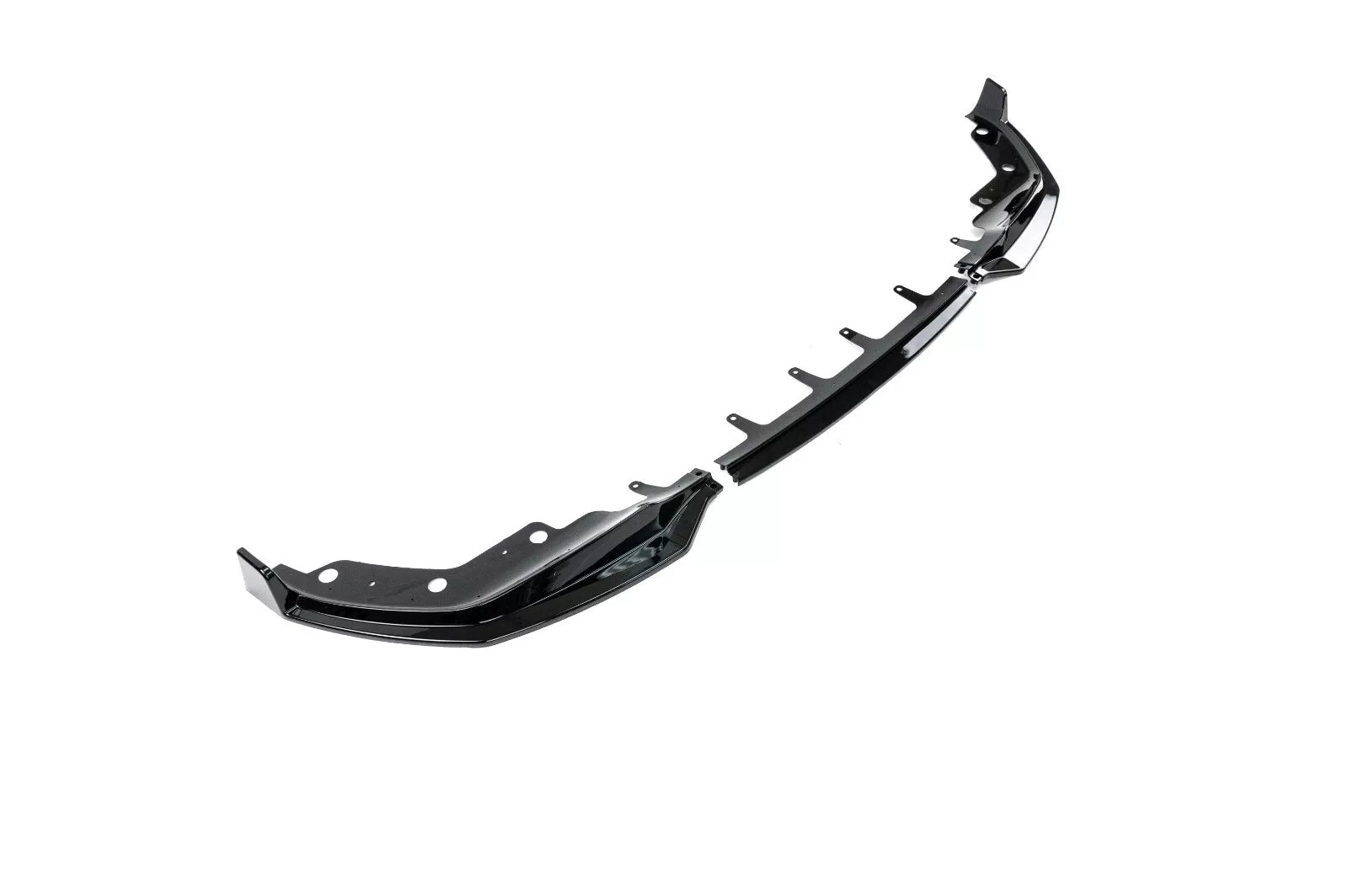 FOR BMW 3 SERIES G20 G21 3 PCS FRONT LIP BUMPER SPLITTER M SPORT GLOSS 2019-2022