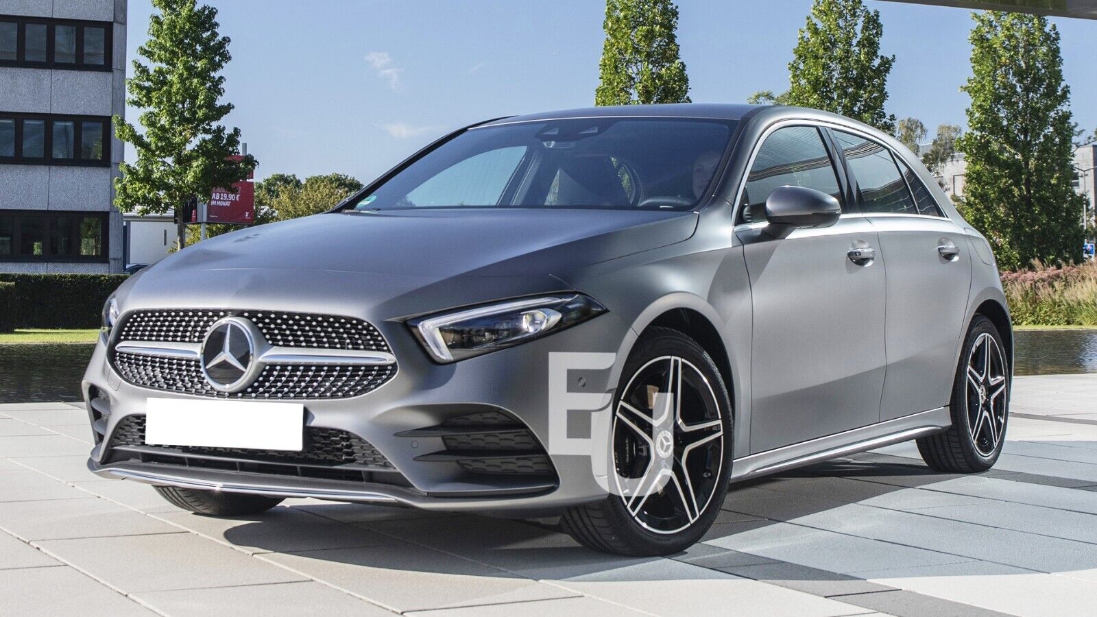 FOR MERCEDES-BENZ A CLASS W177 HEADLIGHT LENS COVER LEFT RIGHT SIDE + MANUAL