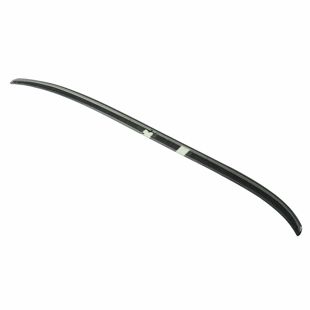 FOR BMW 5 SERIES G30 MP STYLE REAR TRUNK BOOT SPOILER LIP CARBON FIBRE LOOK FIT