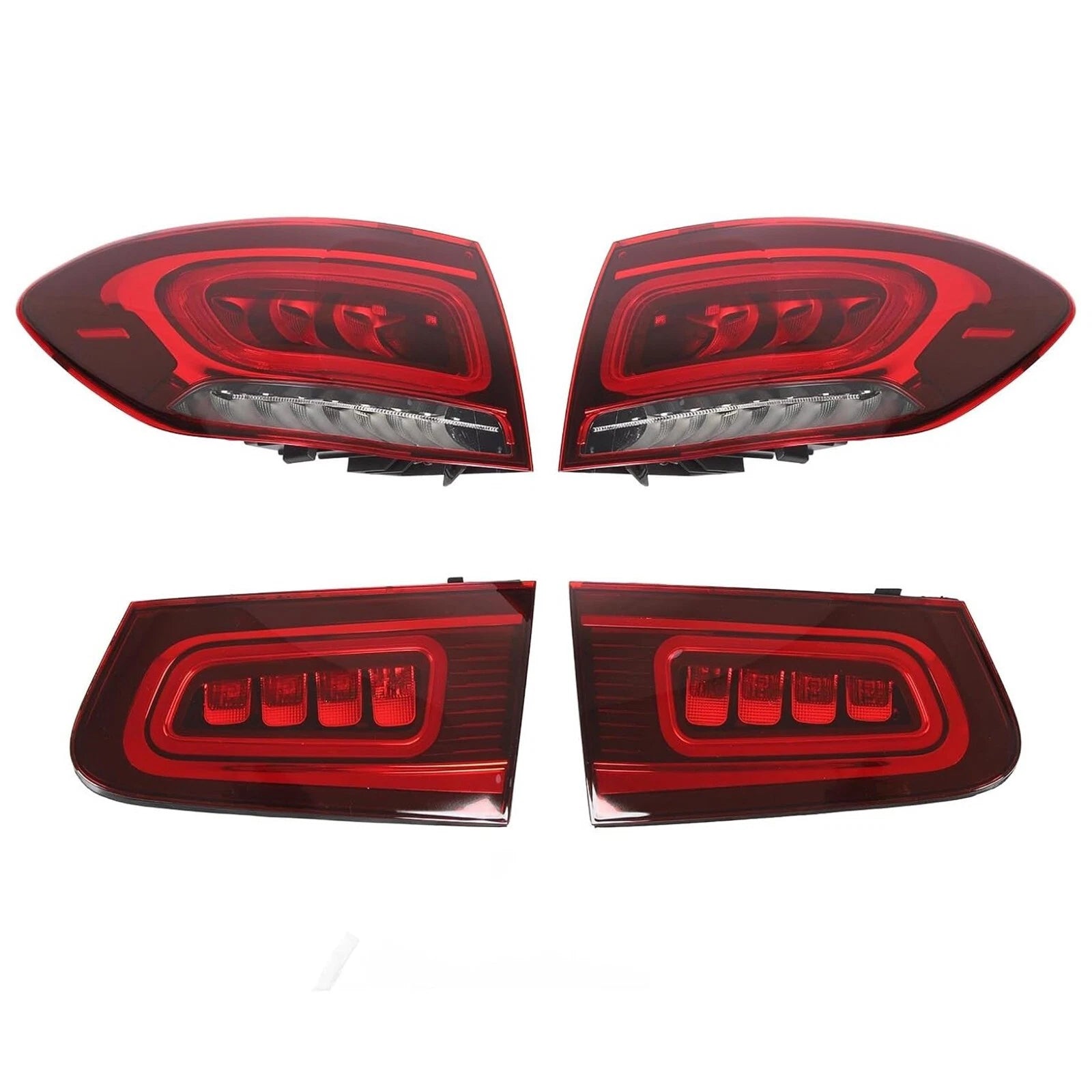 LCI CONVERSION UPGRADE REAR TAIL LIGHT LAMP FOR MERCEDES GLC W253 X253 2015–2019