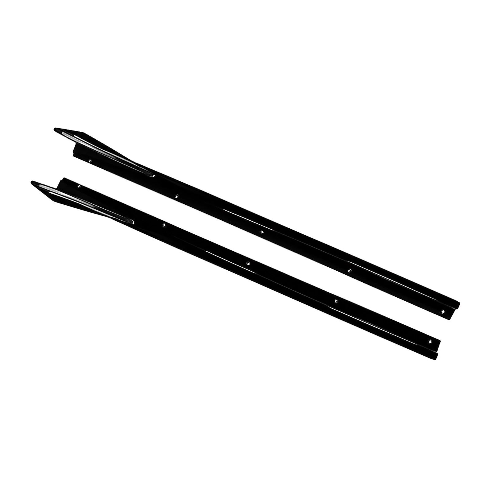 FOR AUDI A7 S7 S LINE C8 SIDE SKIRT SKIRTS EXTENSION BLADE GLOSS BLACK 2017-2025