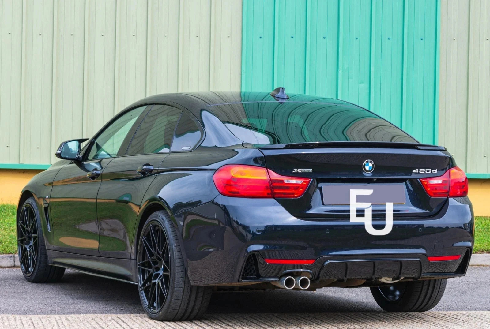 BODYKIT BODY KIT FOR BMW 4 SERIES F36 GRAN COUPE FRONT SPLITTER & REAR DIFFUSER