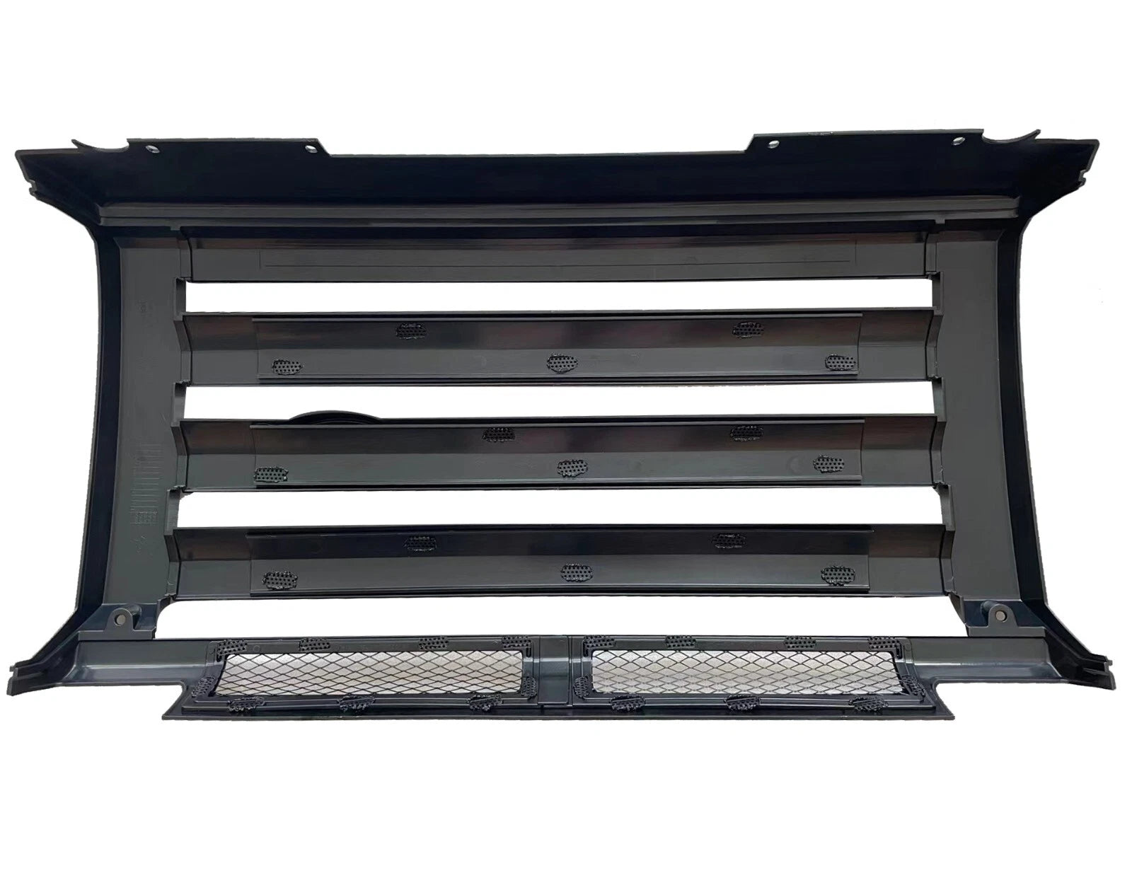 FOR LAND ROVER DEFENDER FRONT SVX STYLE GRILLE & HEADLAMP SURROUND LIGHTS