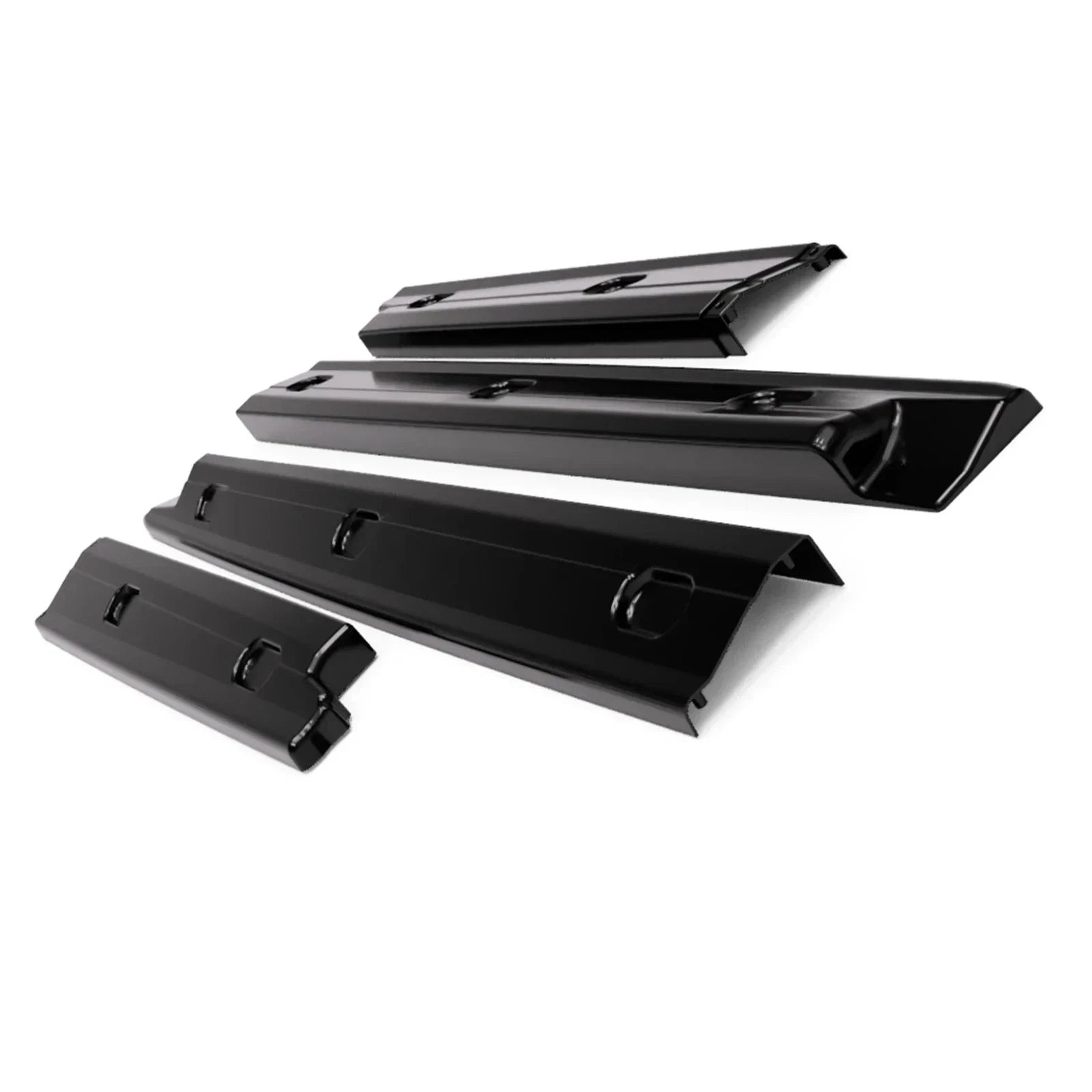 FOR VOLKSWAGEN CADDY MK5 SWB SIDE SKIRT EXTENSTIONS GLOSS BLACK 2020+
