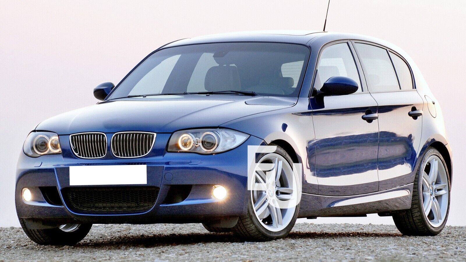 LEFT HEADLIGHT LENS COVER SHELL FOR BMW E81 E82 E87 E88 1 SERIES 1M 2004-2013