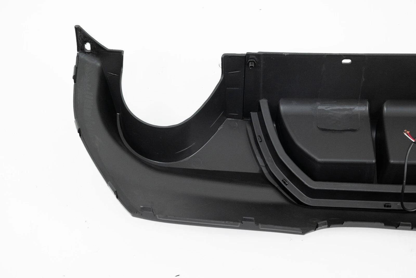 FOR BMW 1 SERIES F40 REAR LED DIFFUSER M SPORT SINGLE EXHAUST GLOSS BLACK 2019+