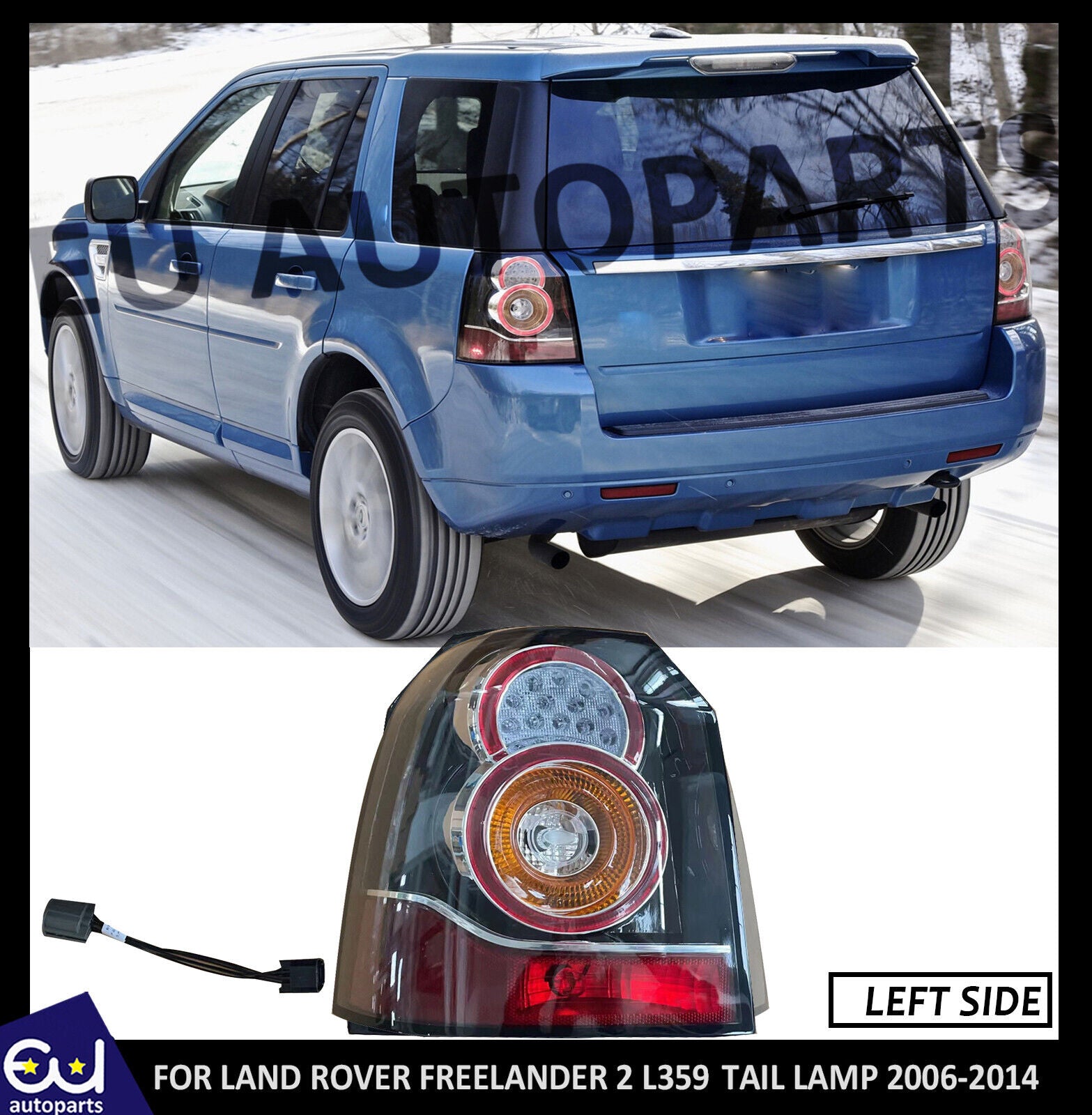 REAR LED LIGHT FOR FREELANDER 2 L359 FACELIFT STYLE BACK TAIL LAMP LEFT 2006-15