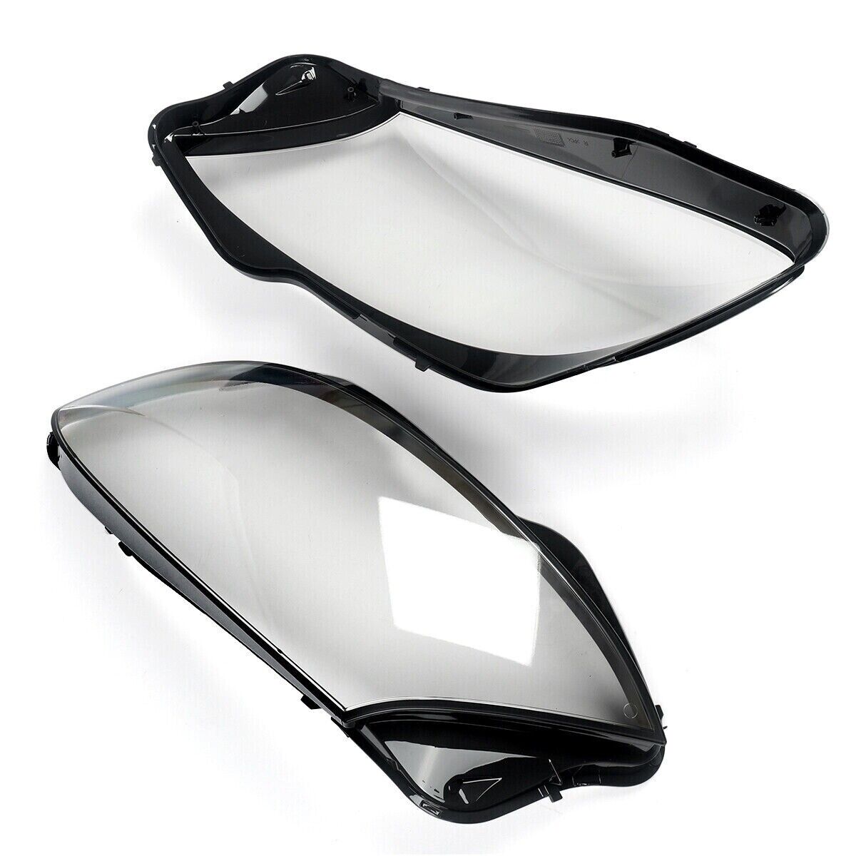1PAIR FOR MERCEDES-BENZ W222 S CLASS 2014-17 CLEAR HEADLAMP HEADLIGHT LENS COVER