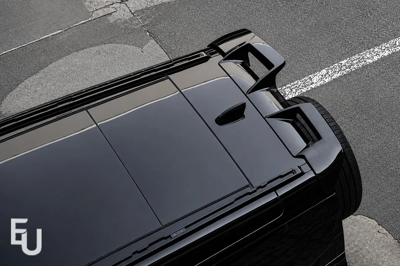 BRAGE DESIGN REAR ROOF SPOILER WING FOR LAND ROVER DEFENDER 90 110 130 L663 20+