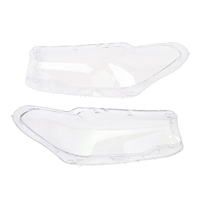 L+R HEADLIGHT LENS COVER HEADLAMP SHELL FOR BMW G30 G31 G38 5 SERIES 2016-2019
