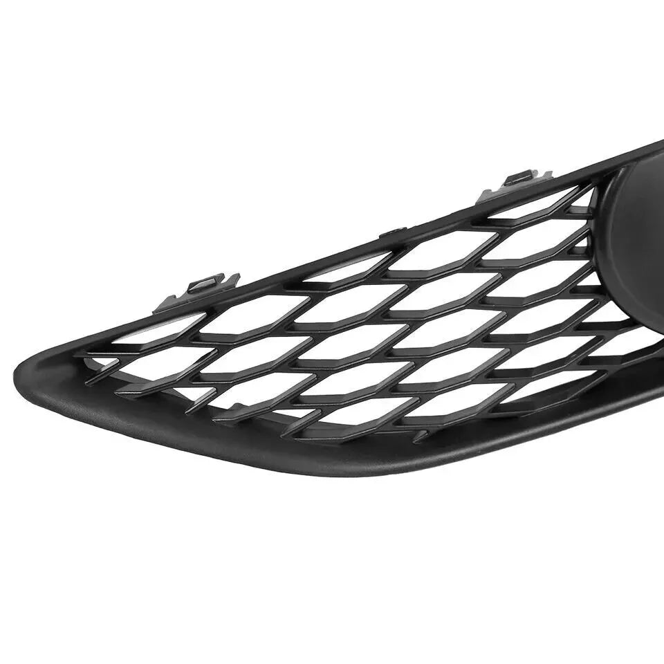 4PCS FRONT BUMPER FOG LIGHT COVER & GRILLE FOR AUDI Q7 4L S LINE 2010-2015