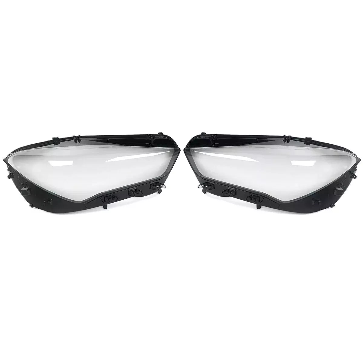 FOR MERCEDES CLA W118 C118 LEFT RIGHT SIDE PAIR HEADLIGHT LENS HEADLAMP COVER