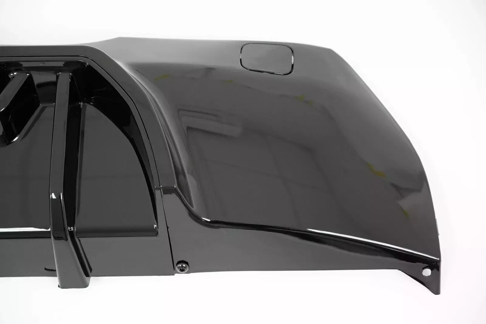 COMPETITIVE REAR DIFFUSER M SPORT SINGLE EXHAUST FOR BMW 1 SERIES F40 19+ GLOSS