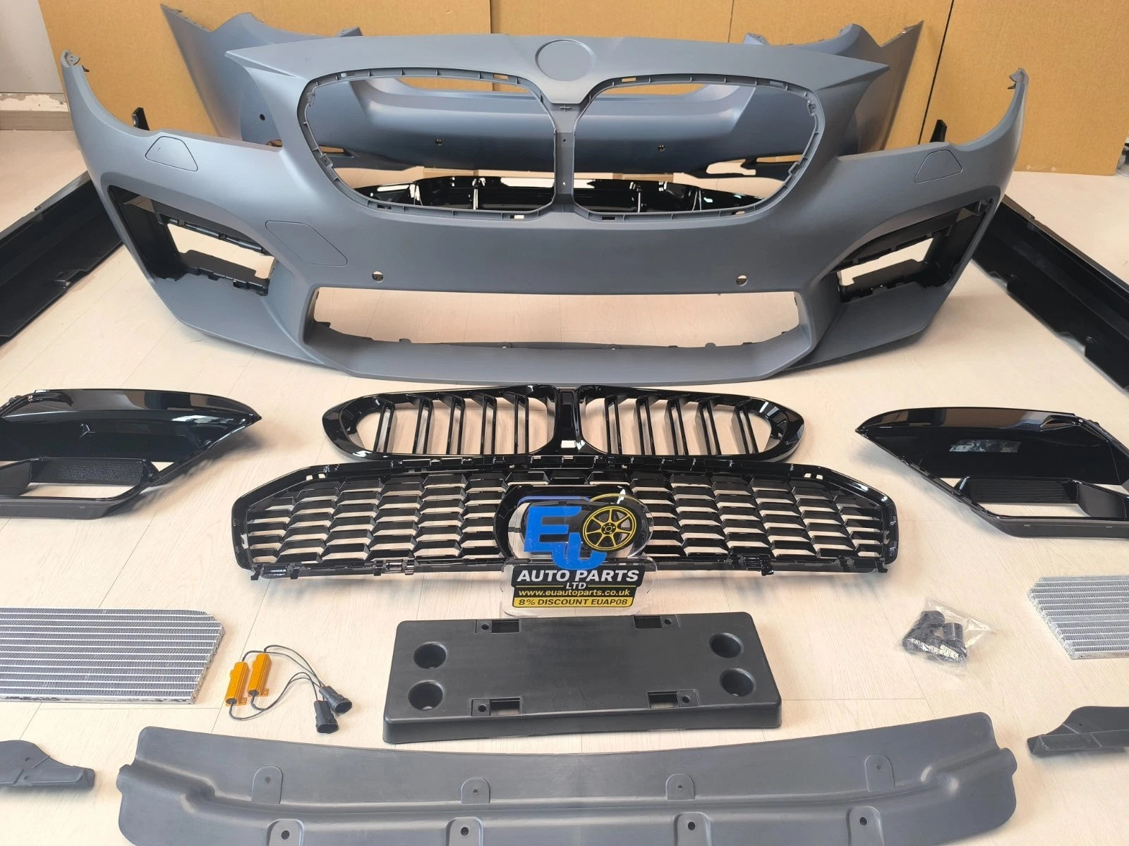 M5 F90 COMPETITION FRONT REAR BUMPER CONVERSION BODYKIT FOR BMW 5 SERIES F10