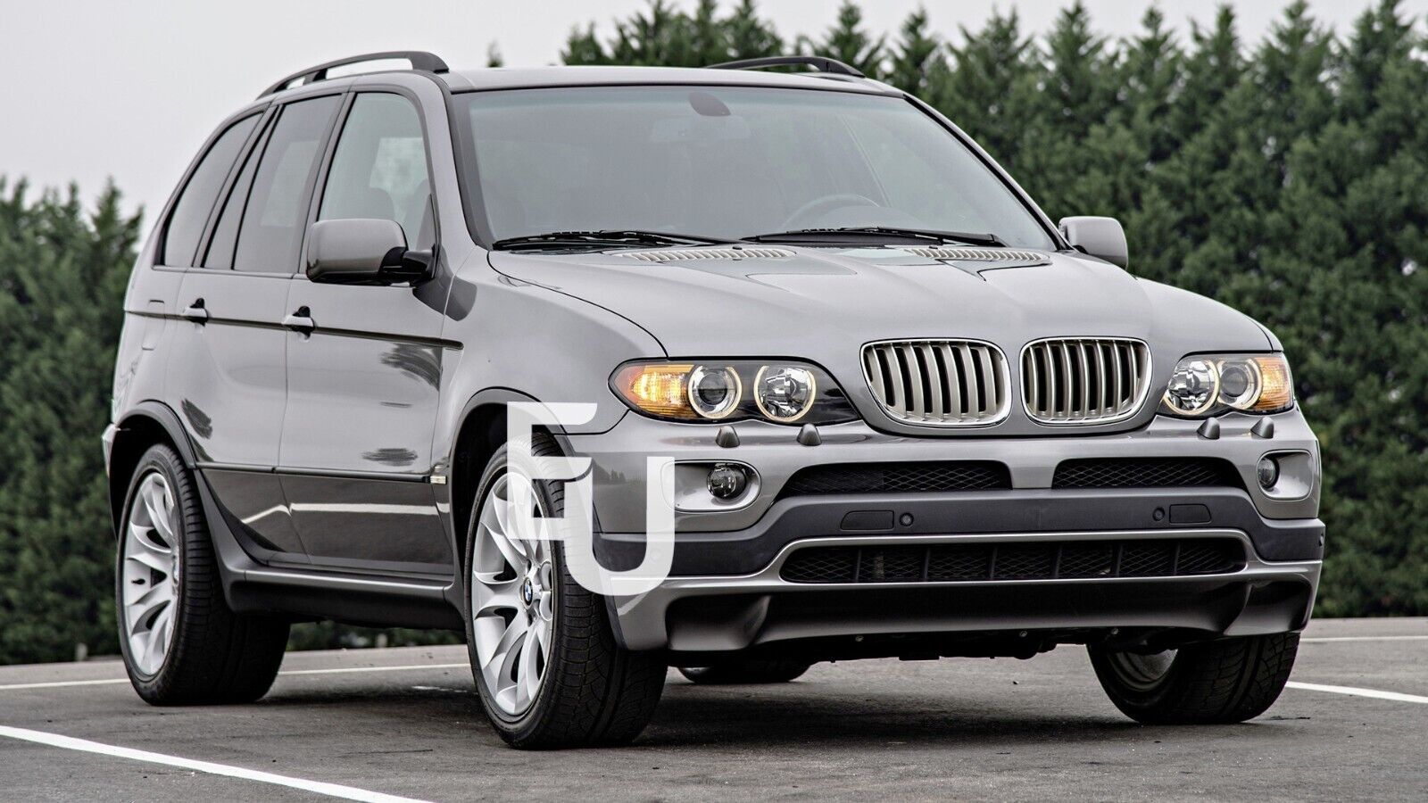FOR BMW X5 E53 LCI 2004-2006 PAIR SIDE HEADLIGHT LENS COVER HEADLAMP SHELL