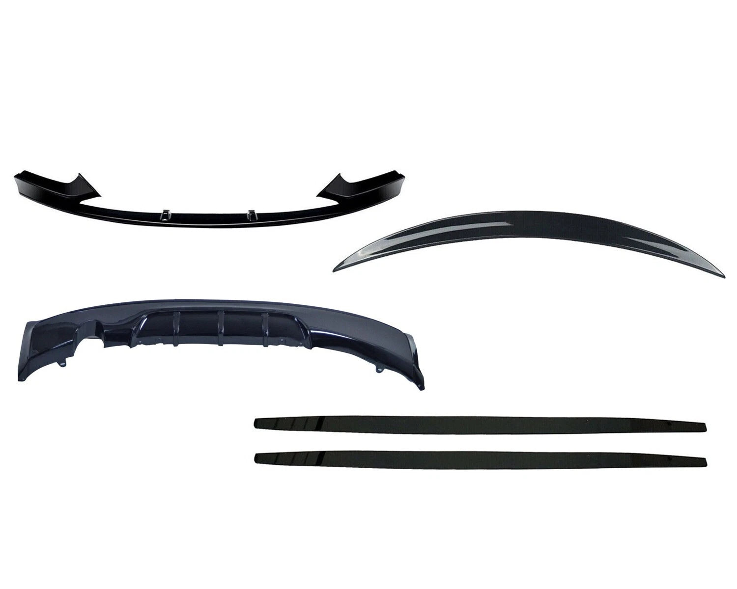 FOR BMW 2 SERIES F22 MP STYLE BODYKIT BODY KIT FRONT SPLITTER REAR DIFFUSER