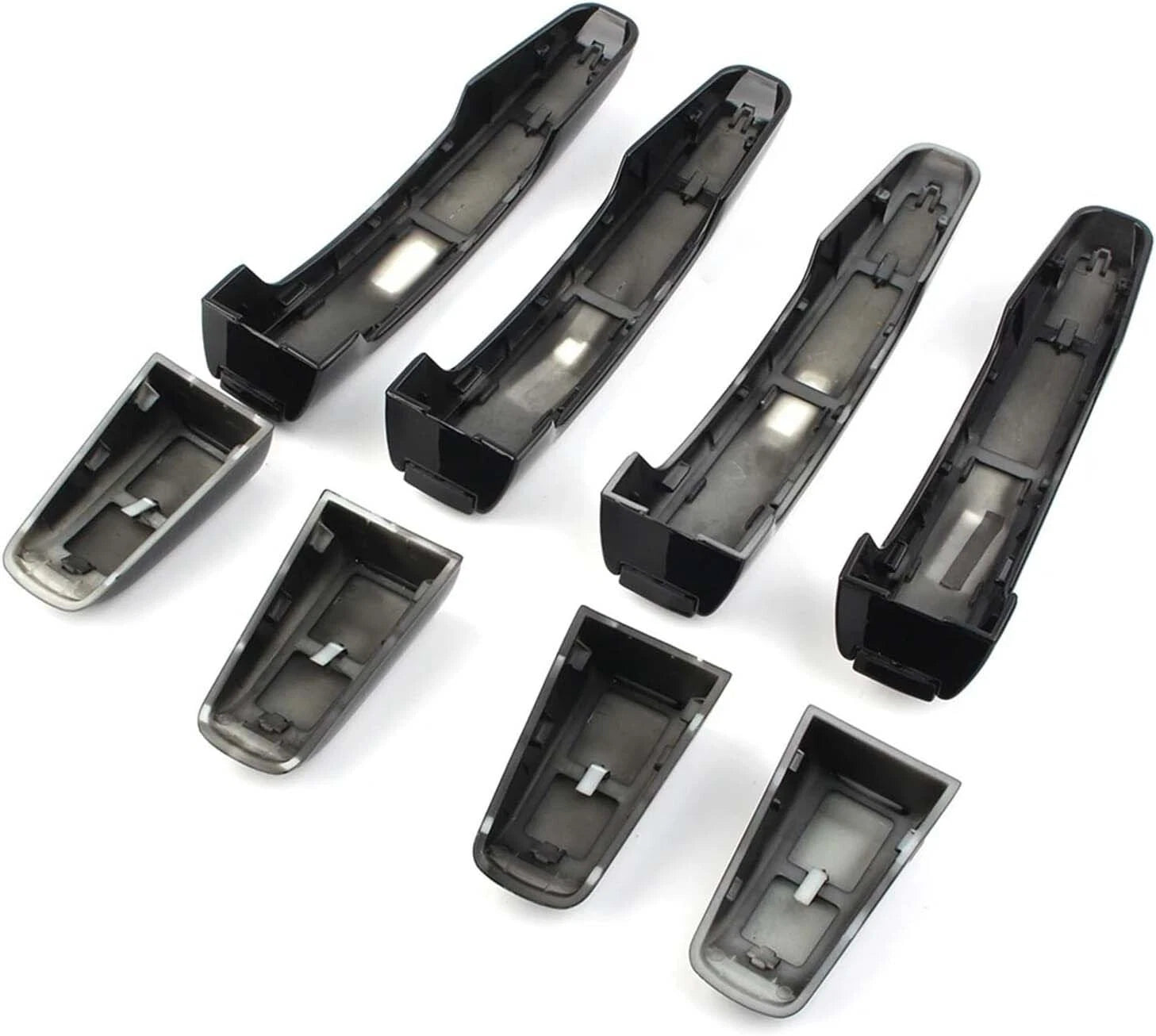 DOOR HANDLE SKINS FOR RANGE ROVER VOGUE L405 ALL BLACK AUTOBIOGRAPHY NOT COVERS