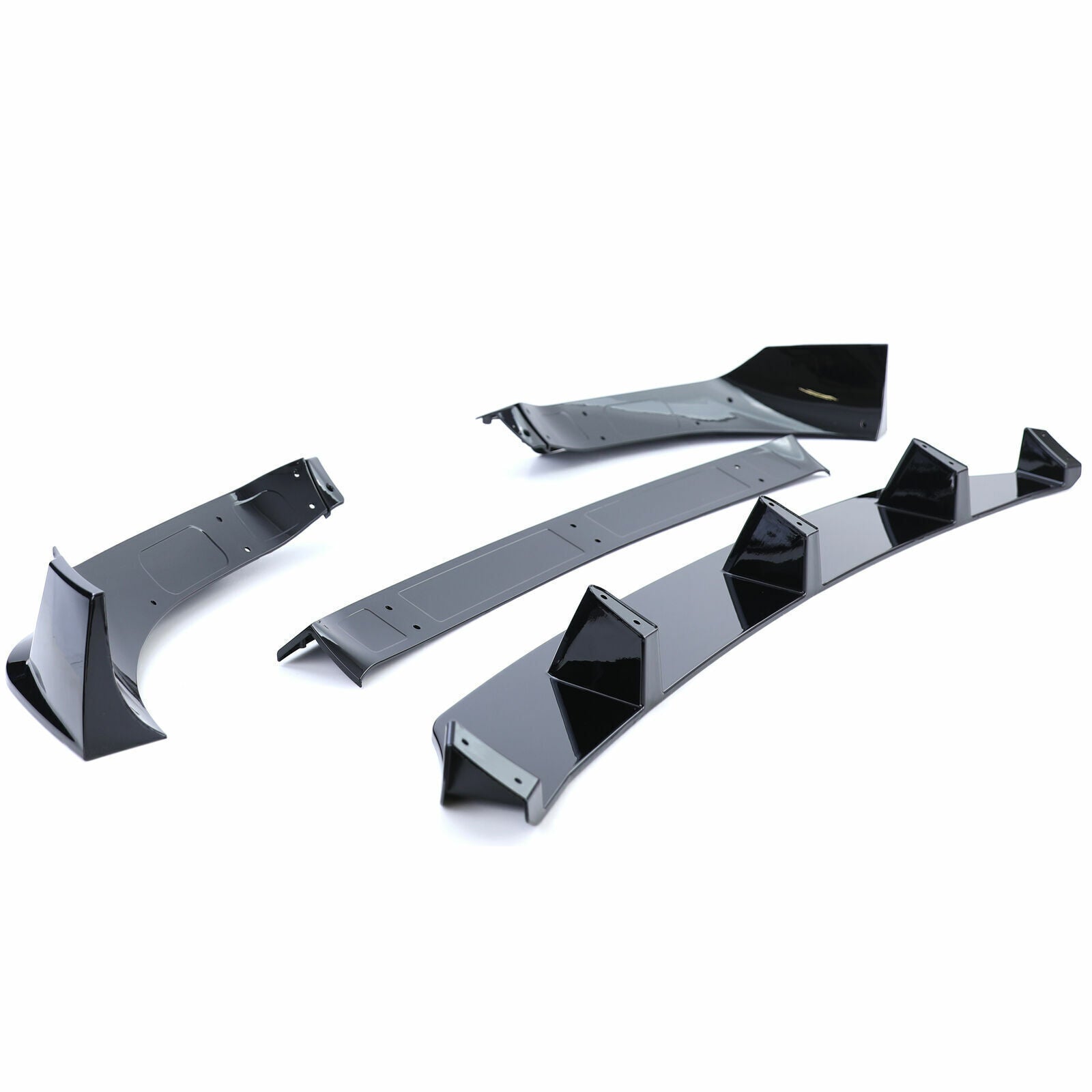 FOR BMW X7 G07 M SPORT FRONT SPLITTER SPOILER LIP GLOSS BLACK 19+
