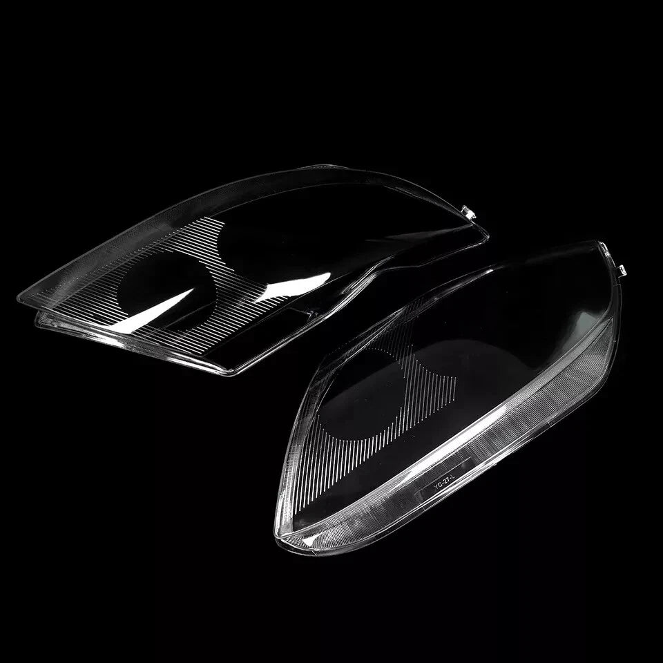 FOR BMW Z4 E85 2003-08 HEADLIGHT HEADLAMP LENS COVER CLEAR LAMPSHADE LEFT+RIGHT