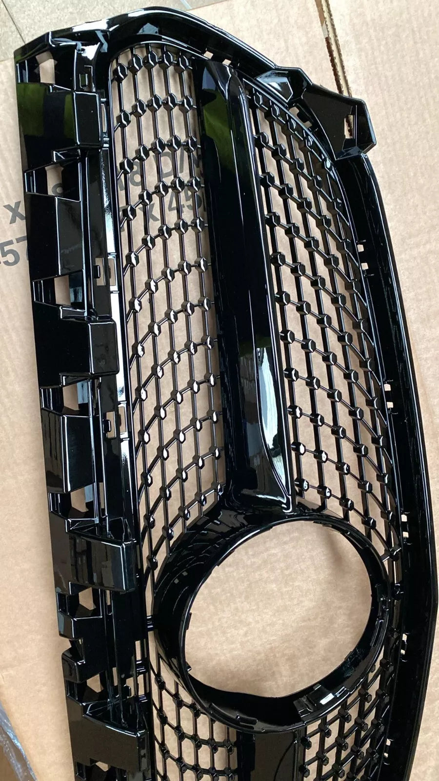 FOR MERCEDES CLA CLASS W117 C117 13-19 FRONT GRILLE GRILL BLACK DIAMOND STYLE