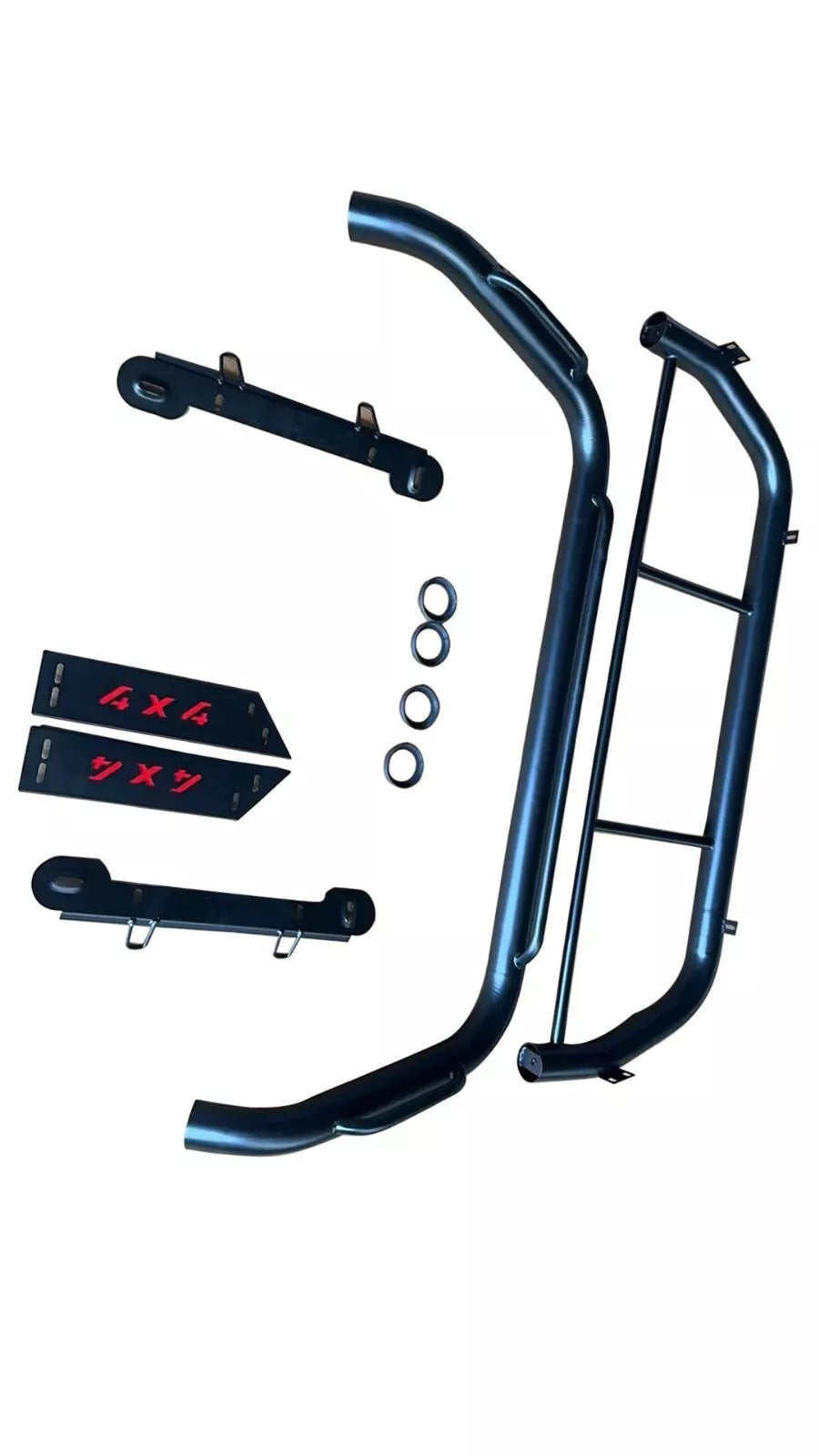 BLACK TEXTURED DOUBLE CAB PICKUP IRON ROLL BAR FOR NISSAN NAVARA NP300 D23 2016+