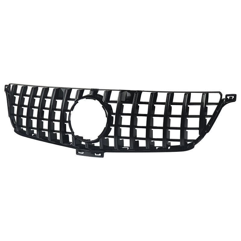 FOR MERCEDES M CLASS W166 ML AMG PANAMERICANA GLOSS GT STYLE GRILLE 15-2019 LCI