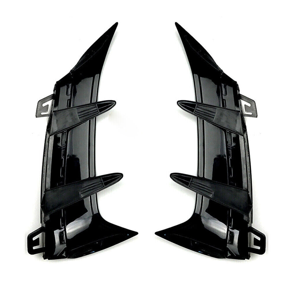 FOR MERCEDES A-CLASS W177 V177 A200 2X REAR BUMPER SPOILER CANARD AIR SIDE VENT