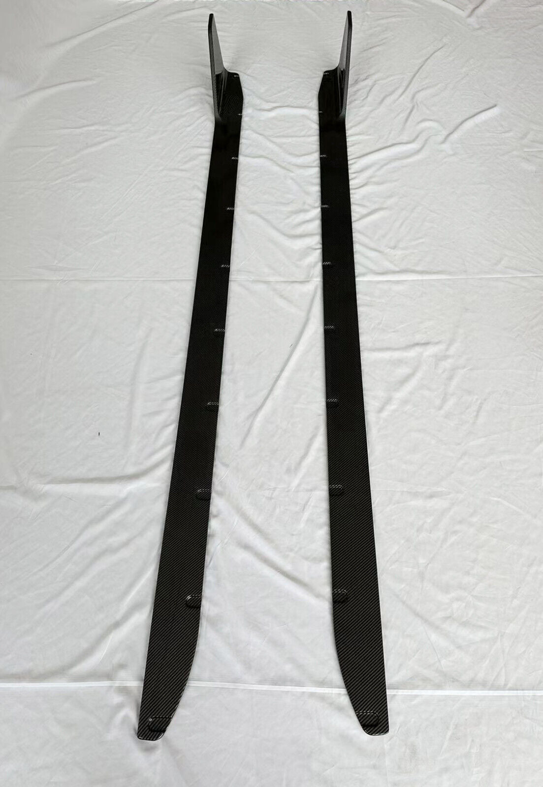 FOR BMW G80 M3 G82 G83 M4 MP STYLE SIDE SKIRT EXTENTION LIP CARBON LOOK 2020+