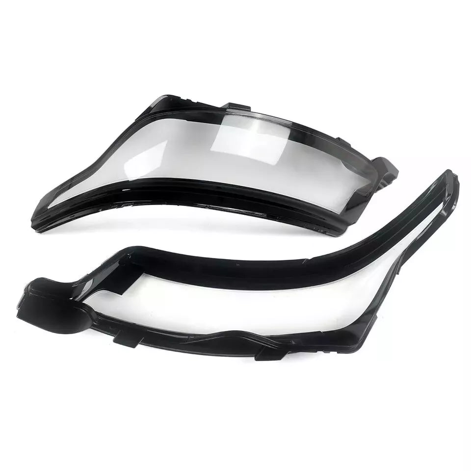 FOR RANGE ROVER SPORT L494 LEFT RIGHT SIDE PAIR HEADLIGHT LENS LAMP COVER 18-22