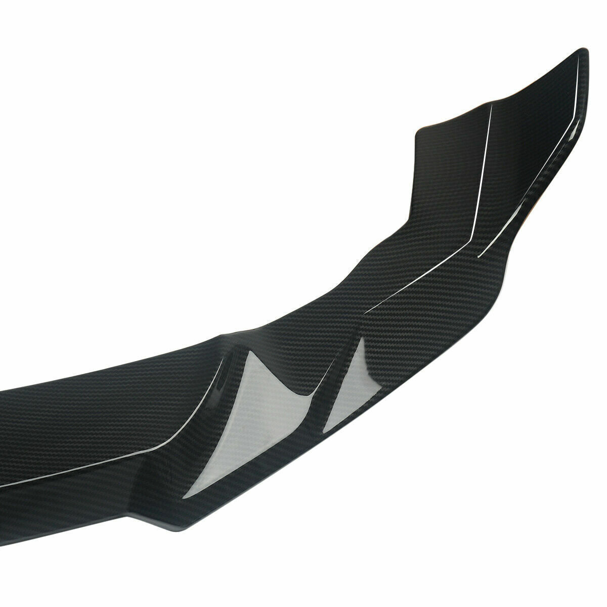 FOR BMW F87 M2 COMPETITION FRONT SPLITTER LIP VALANCE SPOILER CARBON LOOK 15+