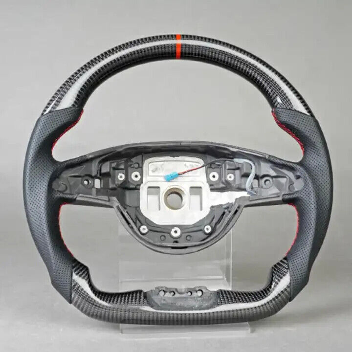 REAL CARBON FIBER STEERING WHEEL FOR MERCEDES AMG W176 W205 W204 W212 C217 C63