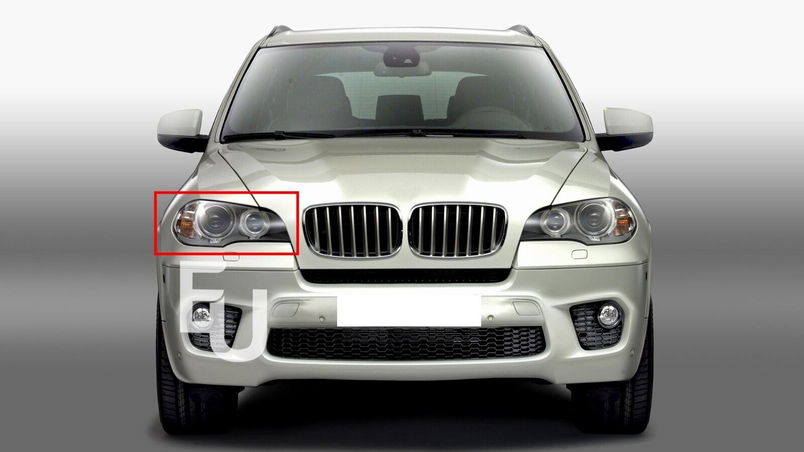 FOR BMW X5 E70 HEADLAMP HEADLIGHT LENS COVER RIGHT DRIVER SIDE 2007-2013