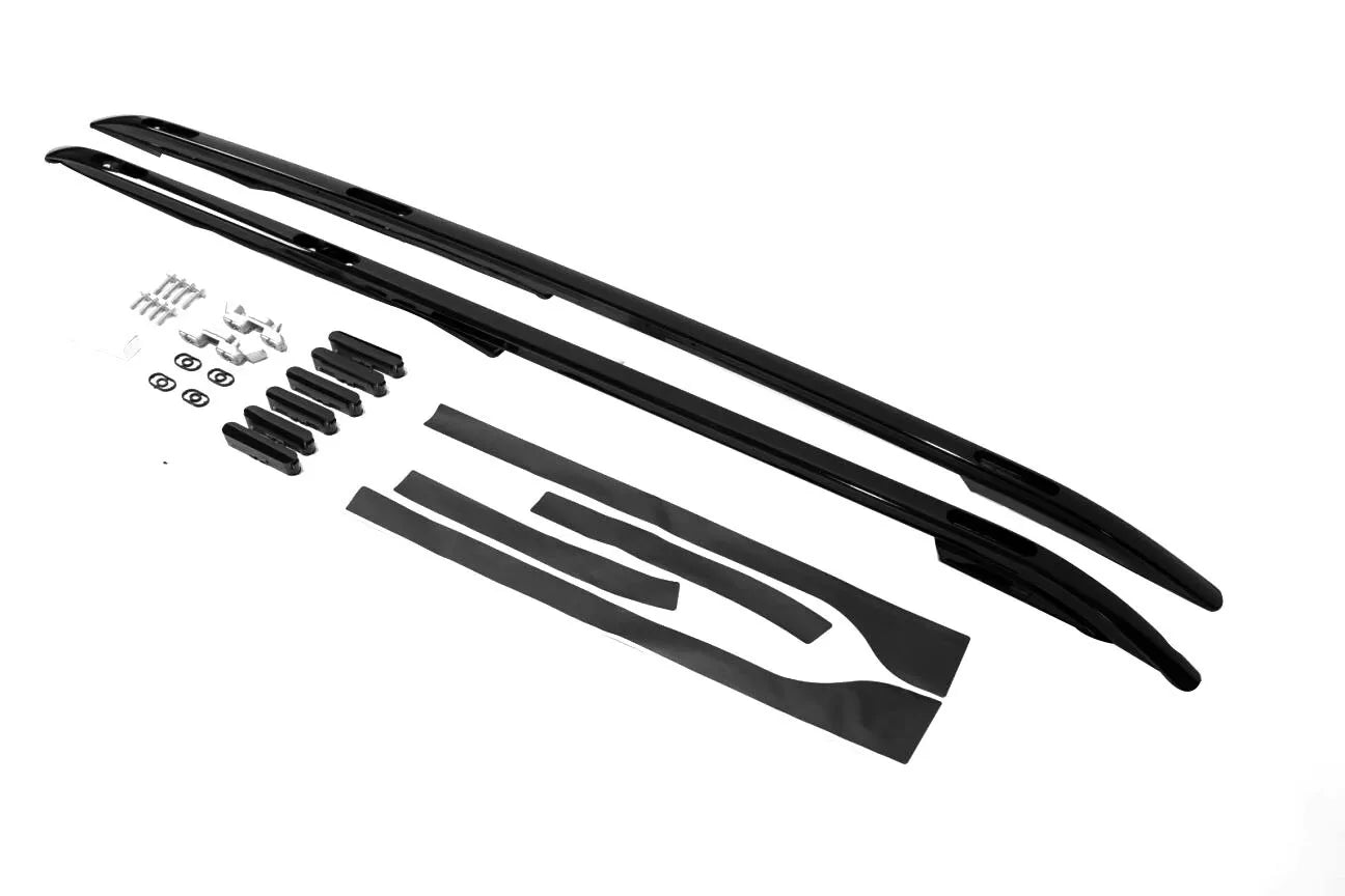 FOR LAND ROVER DISCOVERY 5 L462 ROOF RAILS RACK CROSS BARS KIT BLACK LOCKABLE