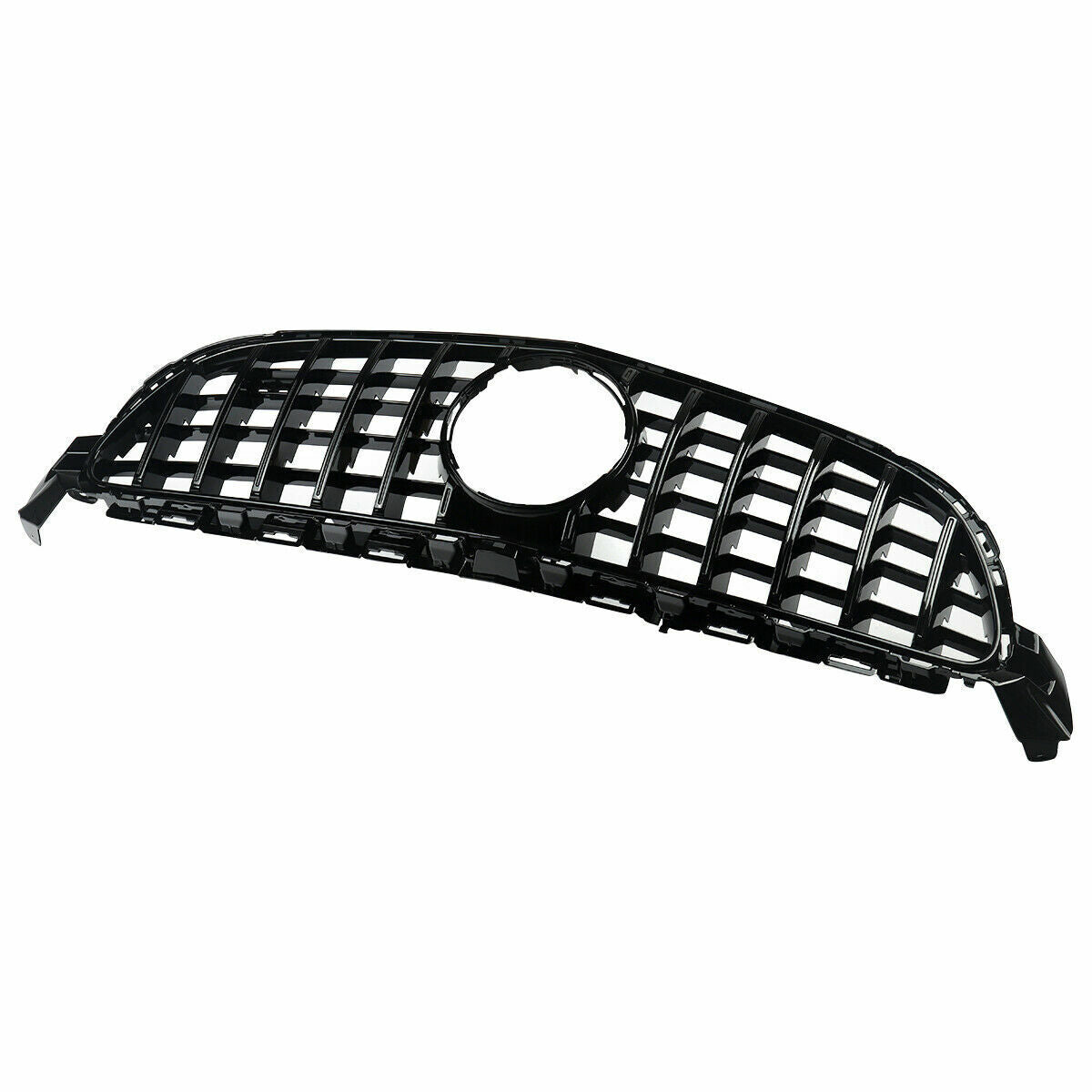 FOR MERCEDES C CLASS C63 W205 AMG FRONT GRILL GRILLE GT FULL BLACK FITS C63 ONLY