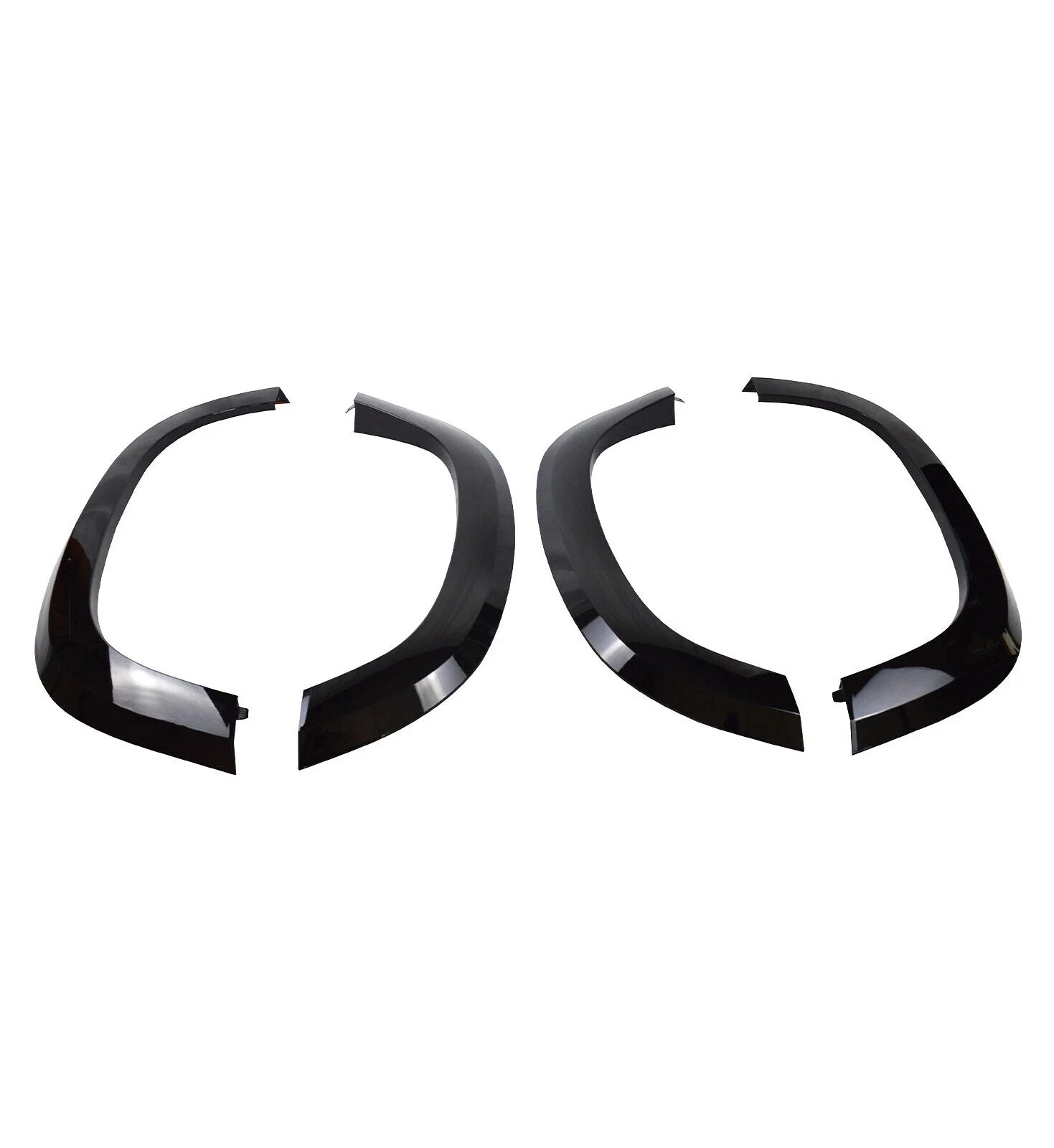 WHEEL ARCH KIT FOR LAND ROVER DEFENDER 90 L663 2020+ GLOSS BLACK WIDE BODY UK