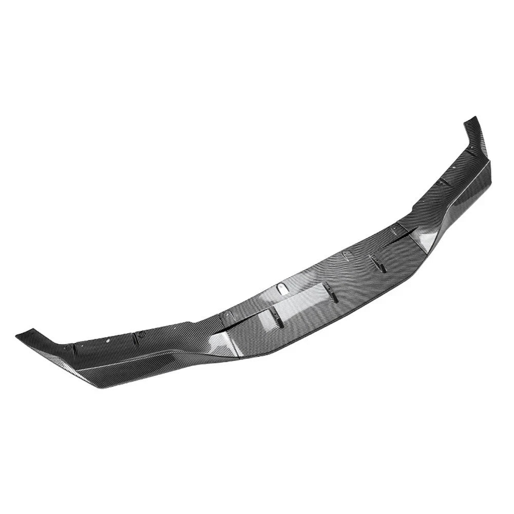 FOR BMW F90 M5 RKP STYLE FRONT BUMPER LIP SPOILER SPLITTER CARBON LOOK 2017-2020