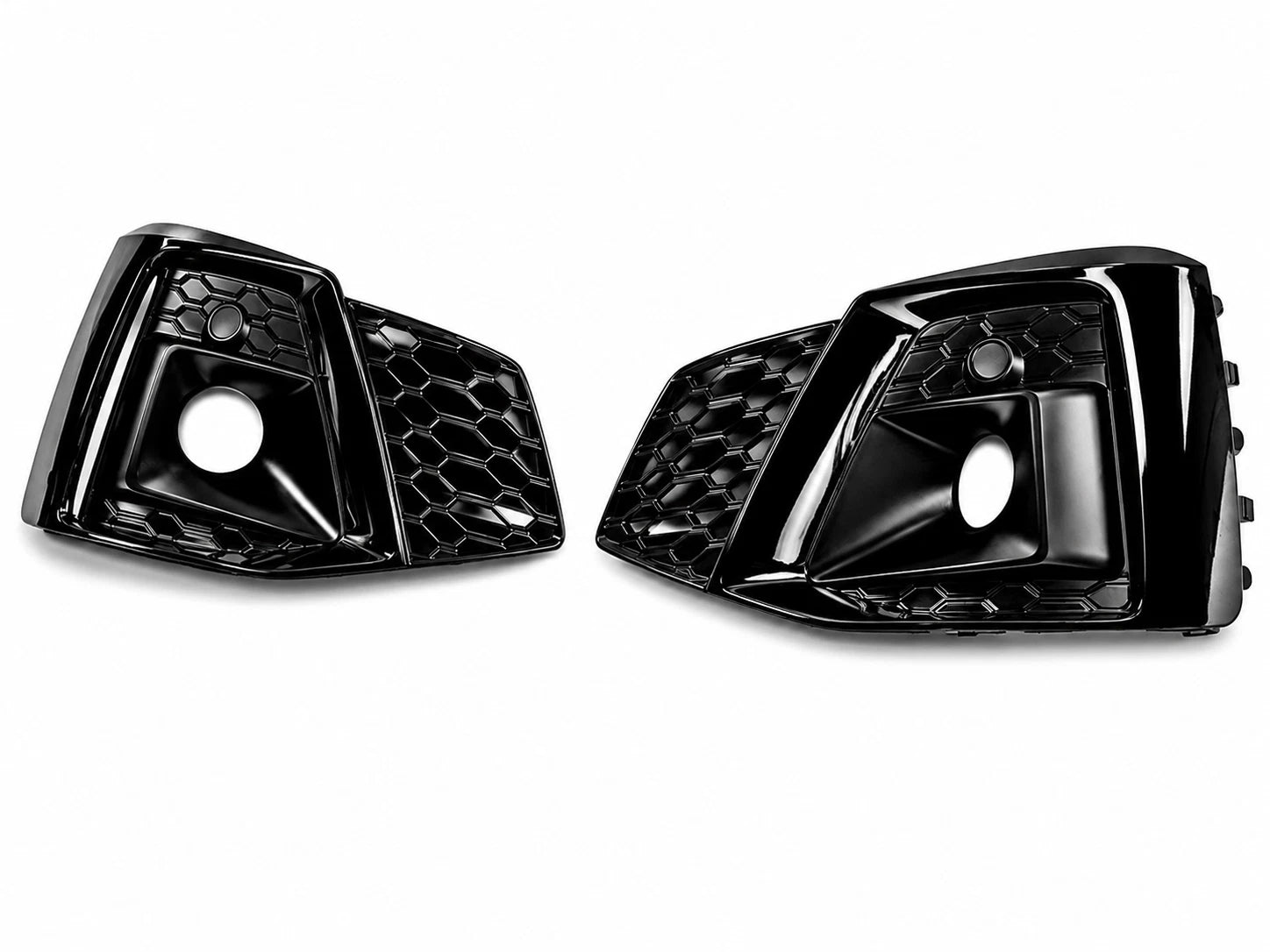 RS5 LOOK HONEYCOMB GRILLE FOG GRILL FOR AUDI A5 S5 B9.5 COUPE CABRIO HATCH 2020+