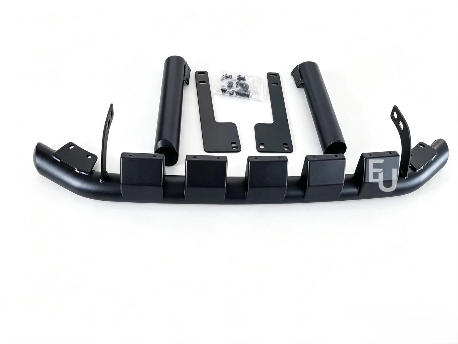 FRONT BUMPER CITY NUDGE BULL BAR BLACK FITS FOR TOYOTA HILUX MK8 2015-2024