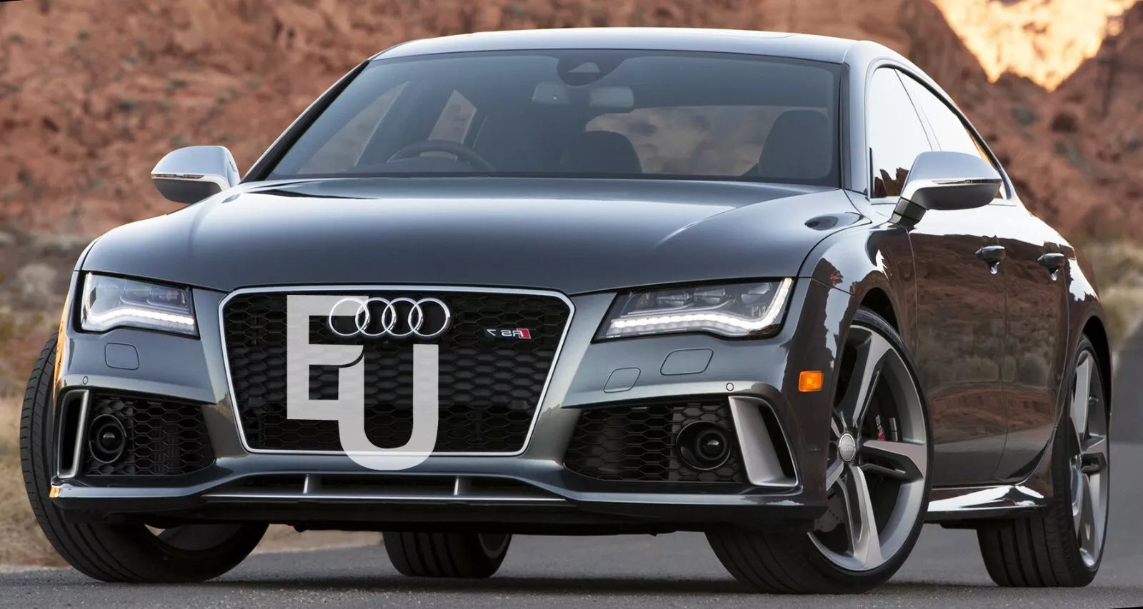 FOR AUDI A7 RS7 LEFT PASSEGER SIDE FRONT HEADLIGHT HEADLAMP LENS COVER 2010-2014