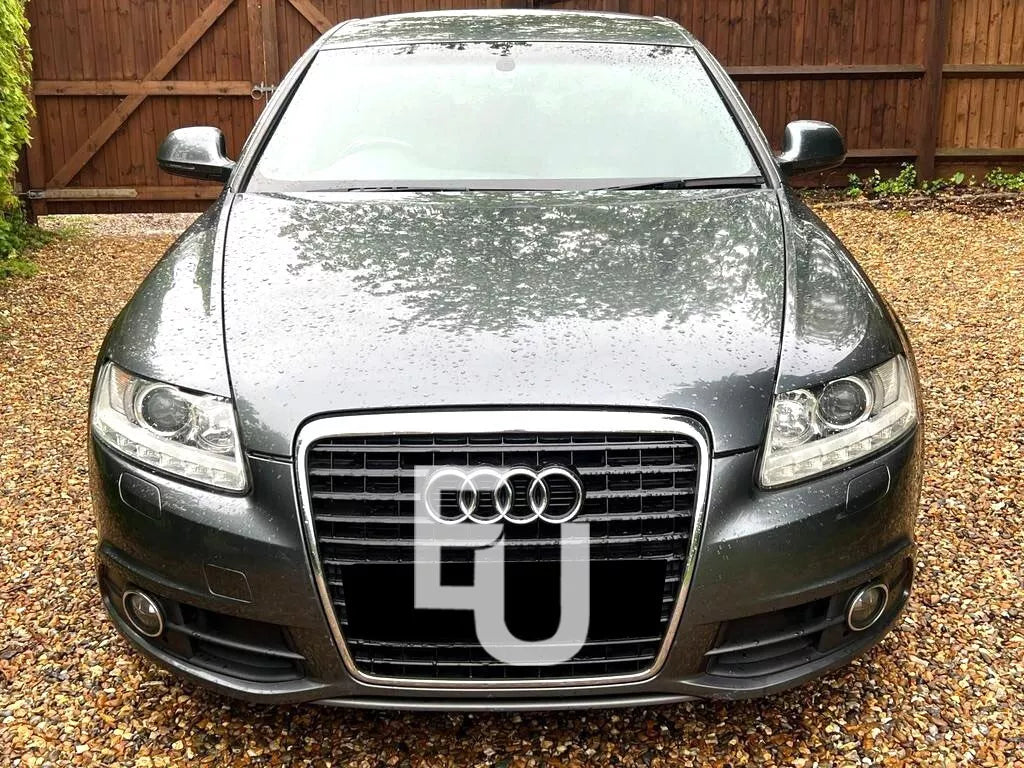 FOR AUDI A6 C6 LEFT RIGHT SIDE PAIR FRONT HEADLIGHT HEADLAMP LENS COVER 2006-11