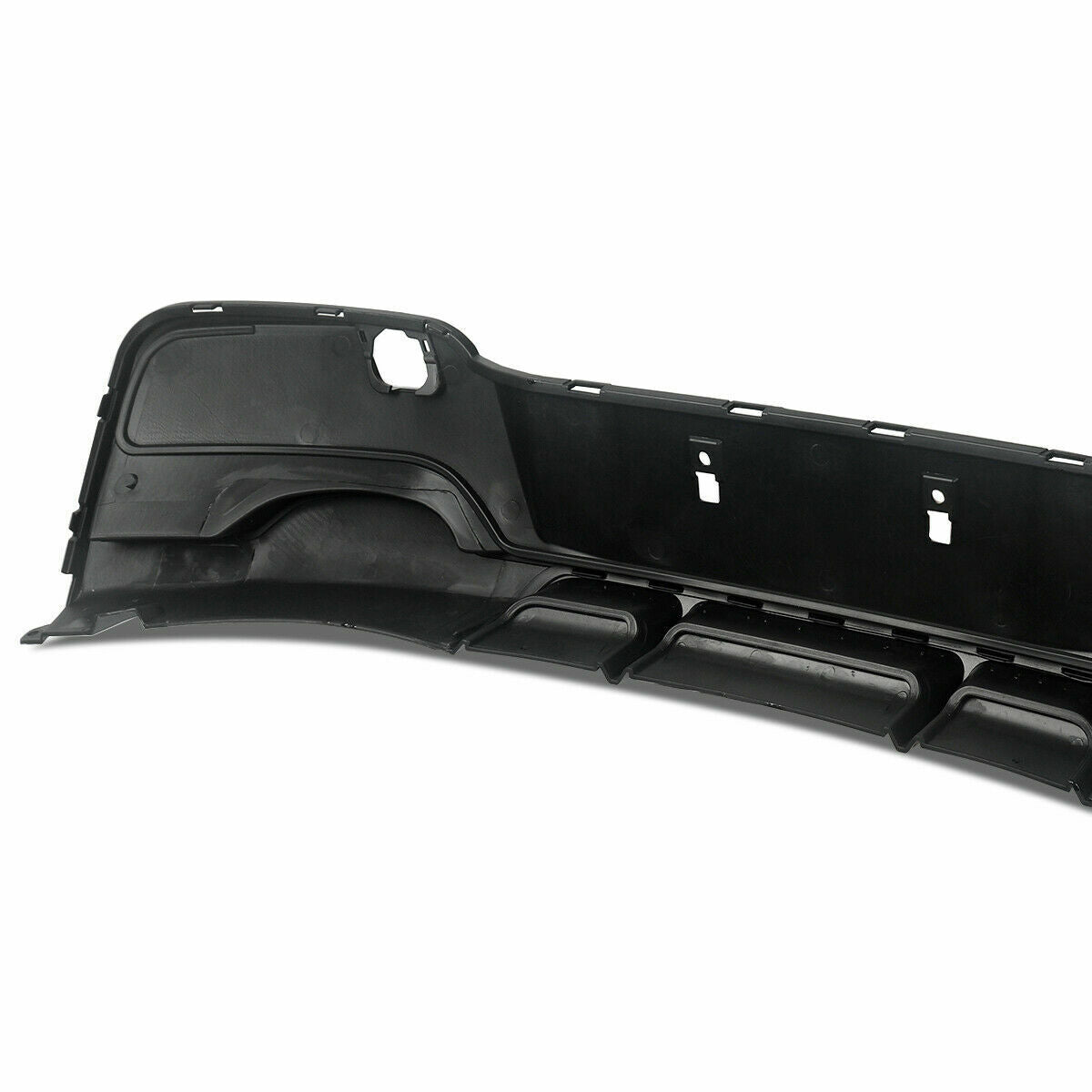 REAR DIFFUSER DUAL EXHAUST FOR BMW 1 SERIES F20 F21 PRE-LCI M SPORT GLOSS BLACK