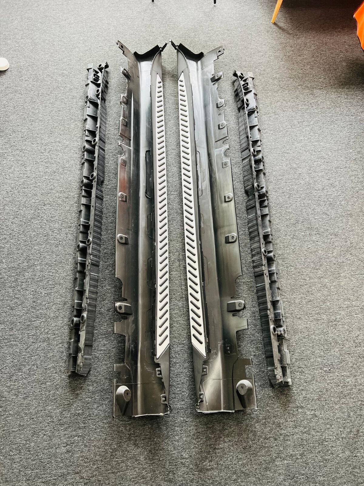 FOR BMW X5 F15 14-18 ALUMINIUM RUNNING BOARDS SIDE STEPS FOOT RAILS OE STYLE