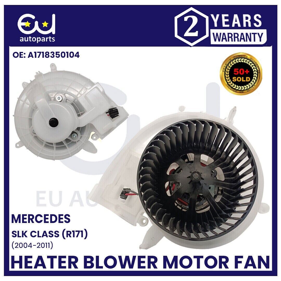 thumbnail image 2 of D2P Heater Blower Fan Motor For Mercedes-Benz SLK R171 (2004-2011) - A1718350104 2 of 4