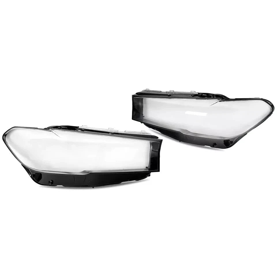 FOR BMW G30 5 SERIES PAIR RIGHT LEFT FRONT HEADLIGHT HEADLAMP LENS COVER 2020-24