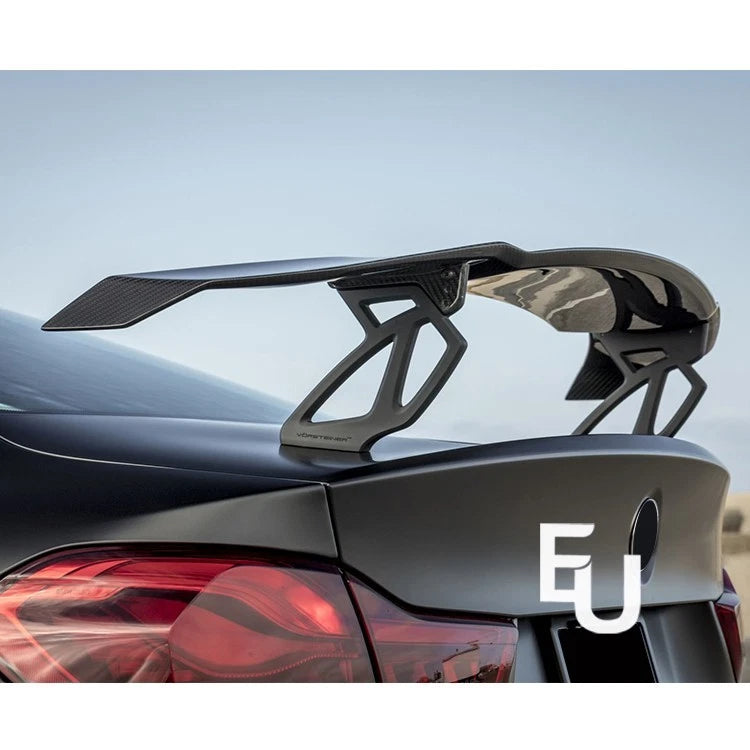 REAR BOOT UNIVERSAL SPOILER WING RS3 RS4 RS5 FOR AUDI A3 A4 A5 A6 A7 CARBON LOOK